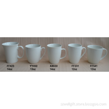 Ceramic Cup Shape Porcelain, New Bone China Mug